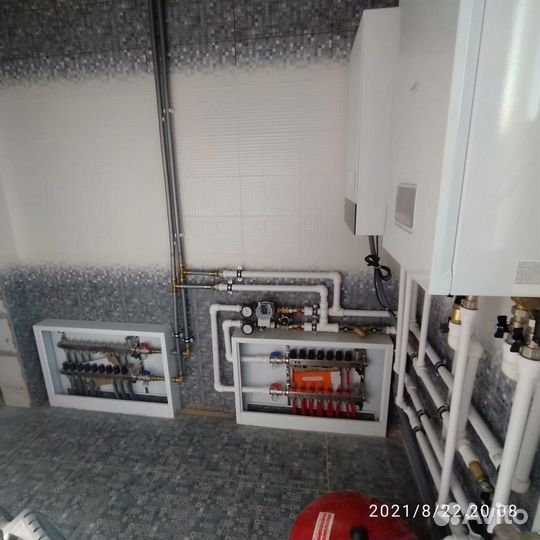 Монтаж отопления, Теплый пол