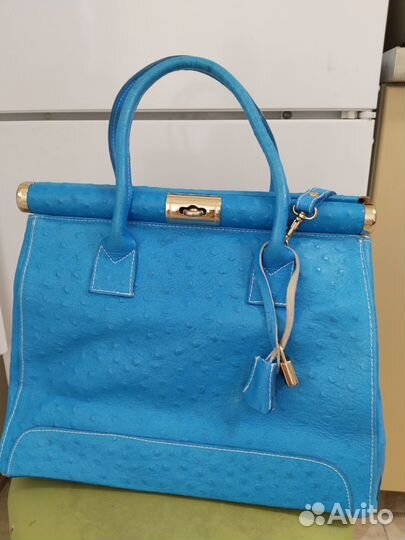 Сумка натуральная кожа Genuine Leather, Italy