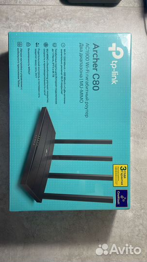 Wifi роутер tp link archer c80