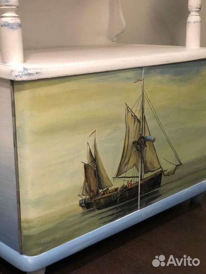 Тумбочка винтажная отреставрированная