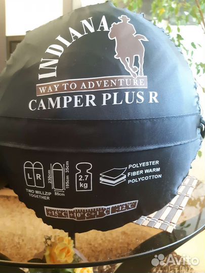 Спальный мешок Indiana camper plus r