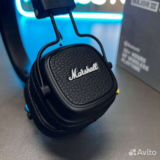 Беспроводные наушники новые Marshall major 3