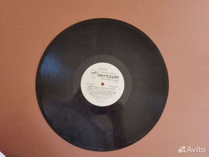 Модерн Токинг грампластинка