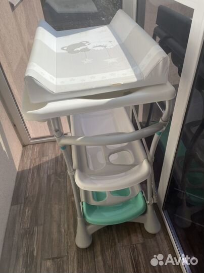 Пеленальный столик с ванночкой