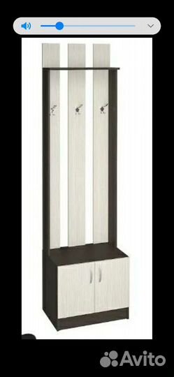 Прихожая, вешалка с тумбой