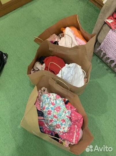 Детские вещи пакетом для девочек