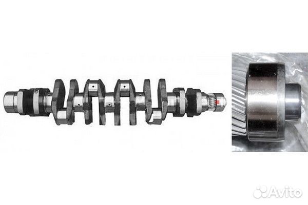 Вал коленчатый (50 HRC) (61560020024) 612600020373