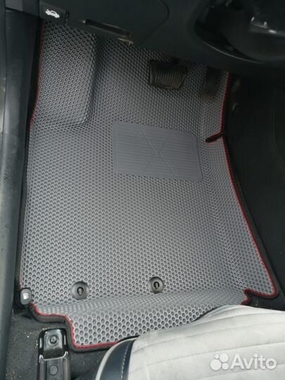 Автоковрик EVA в Хëндай Элантра 3D с бортами