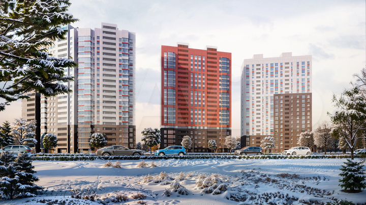 Квартира-студия, 23,7 м², 10/22 эт.