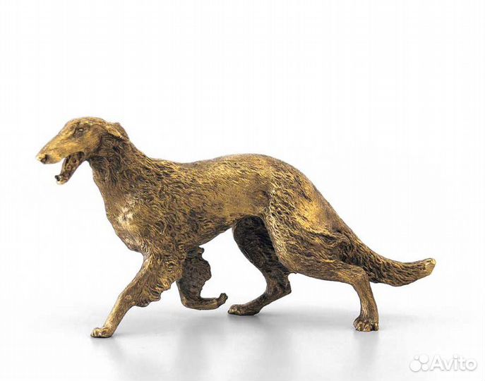 Русская борзая. Кокер-спаниель. Бронза