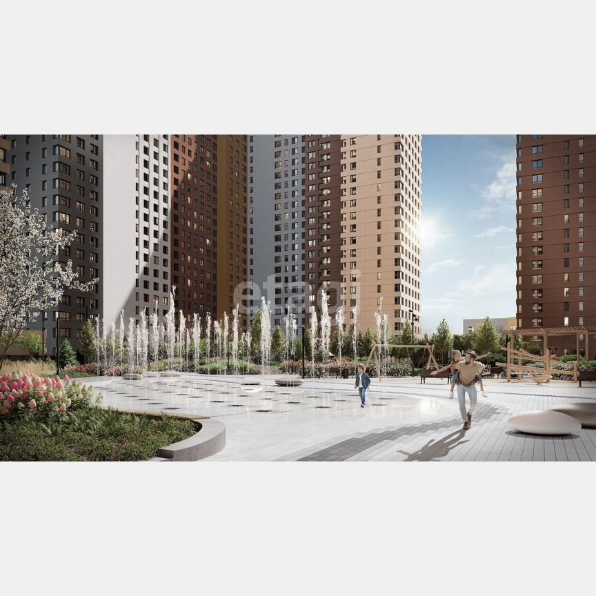 1-к. квартира, 38,4 м², 18/46 эт.