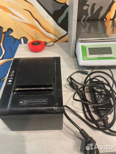 Принтер чеков атол RP-326-USE для кафе на кухню
