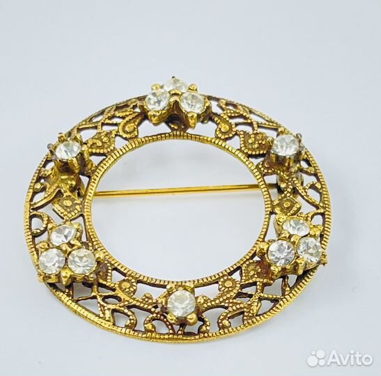 Брошь винтажная 70гг США Б22