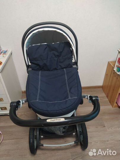 Коляска peg perego + автокресло isofix