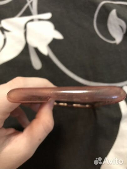 Чехол Honor 20 lite (прозрачный с красным)