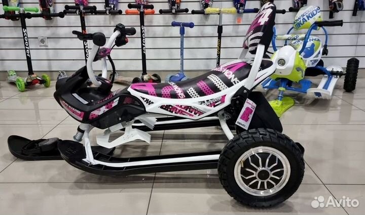 Электроснегокат детский