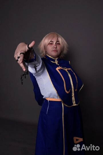 Аниме косплей курапико из аниме Hunter x Hunter