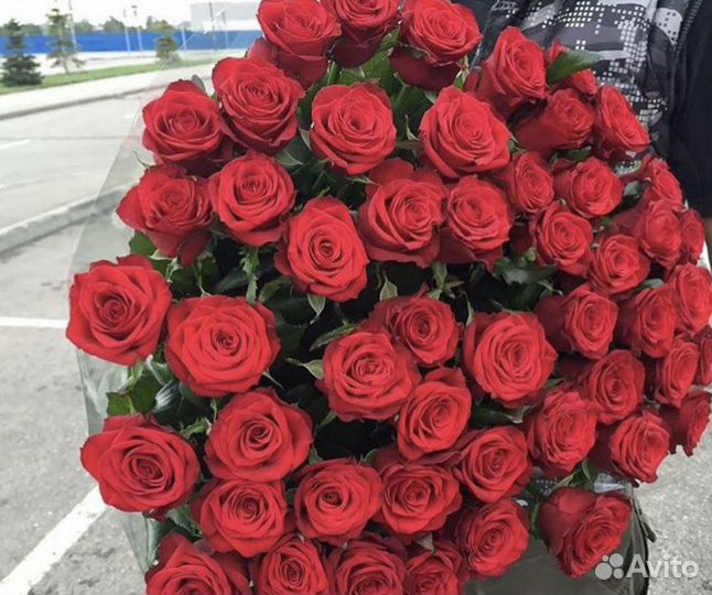 Цветы оптом розы от 50шт