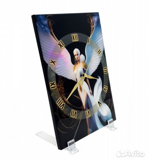 Декоративные часы ангельская красота
