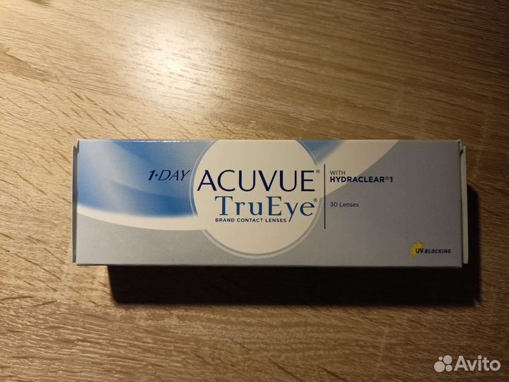 Контактные линзы Acuvue TruEye 1-Day (30 линз)