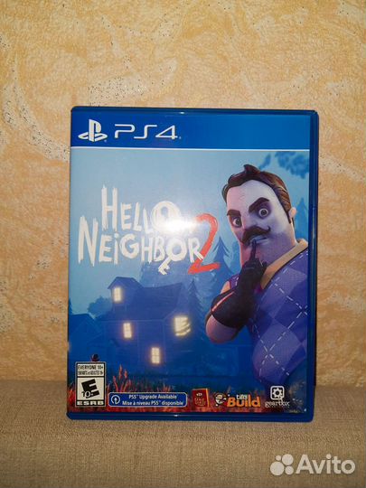 Диск на ps4 hello neighbor 2