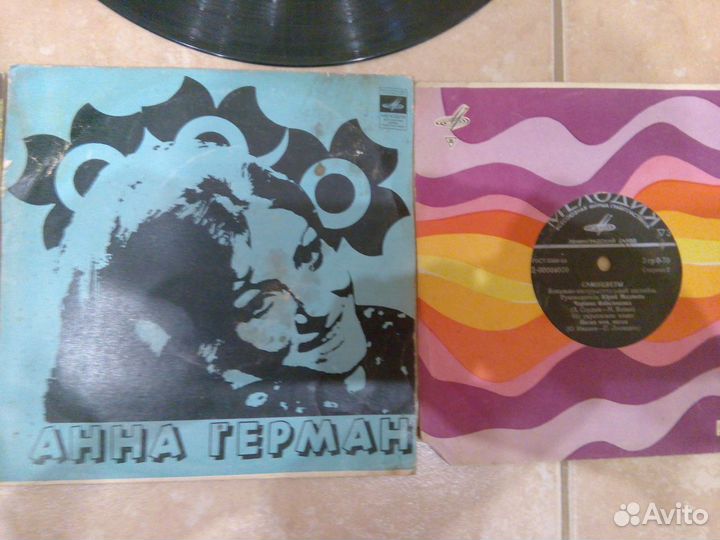 Пластинки разных исполнителей