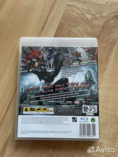 Spider-Man: Web of Shadows для PS 3
