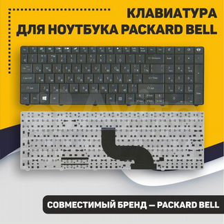 Клавиатура Packard Bell Gateway E1 черная