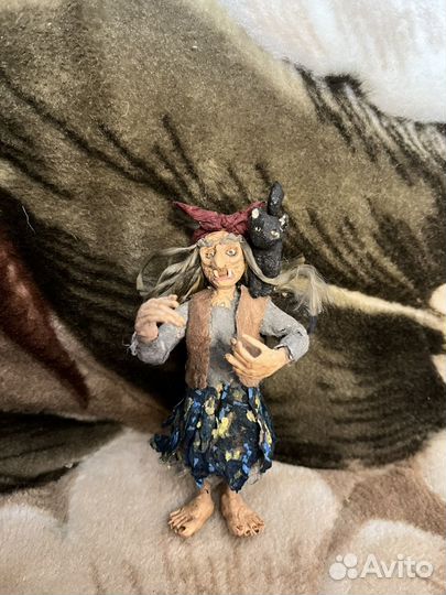 Ватные елочные игрушки