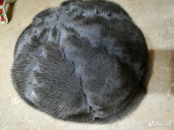 Шапка кепка норковая