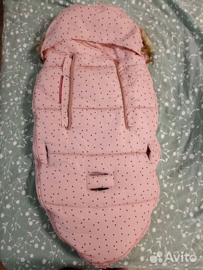 Зимний конверт в коляску