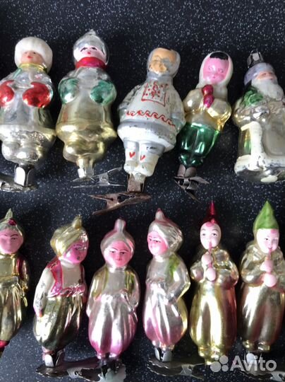Елочные игрушки СССР