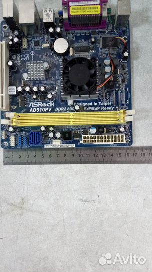 Материнская плата ASrock AD510PV DDR2 800