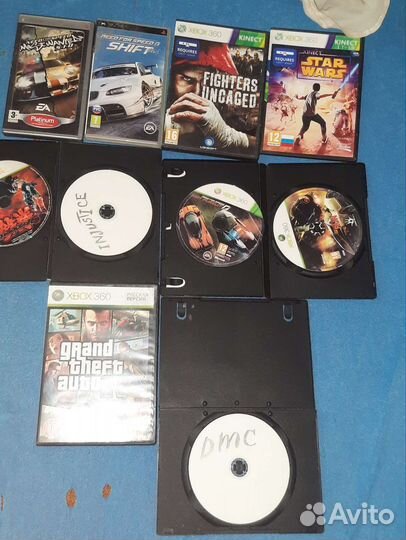 Диски на xbox 360