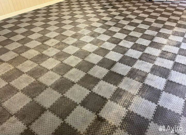 Модульные полы для гаража