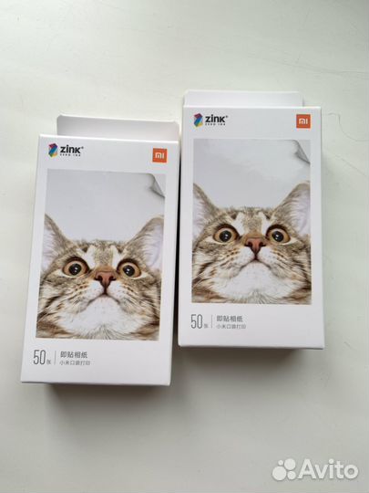 Фотобумага xiaomi новая 50 штук