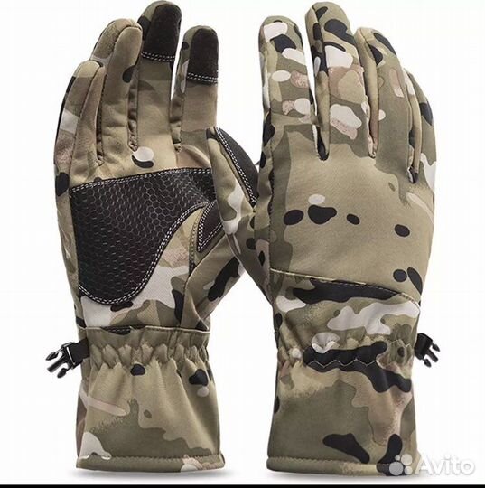 Перчатки тактические зимние Softshell