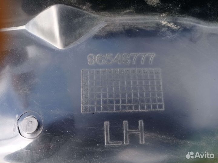 Подкрылки шевроле лачетти