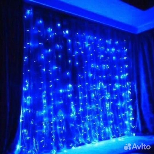 Гирлянда штора 3 на 2 метра