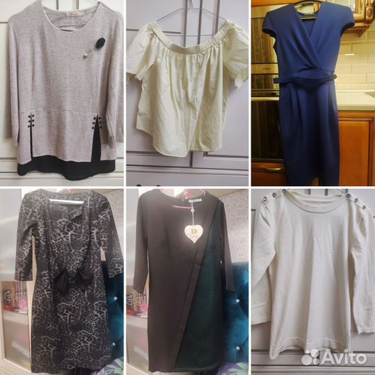 Платье, кофта 48 размера