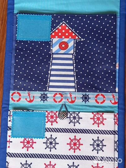 Кармашек в детский сад Юнга, для мальчика