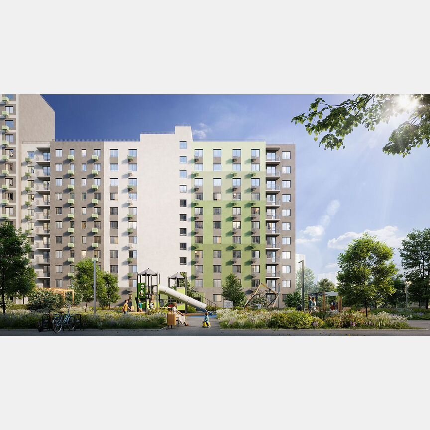 Квартира-студия, 24,1 м², 10/16 эт.