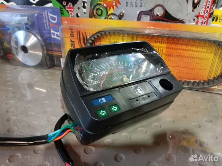 Приборная панельный мопед