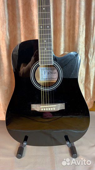 Электроакустическая гитара Fabio FAW-702B CEQ (BK)