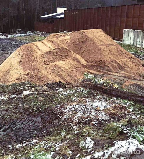 Песок речной в наличии с доставкой