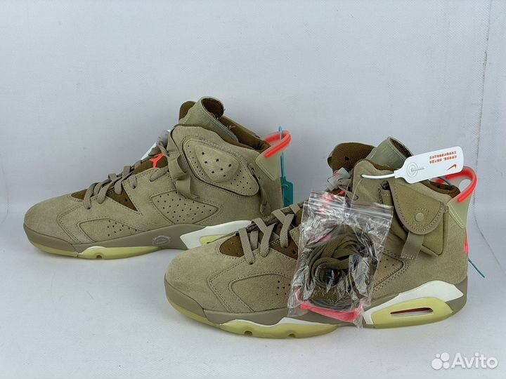 Кроссовки Nike Air Jordan 6 retro travis scott