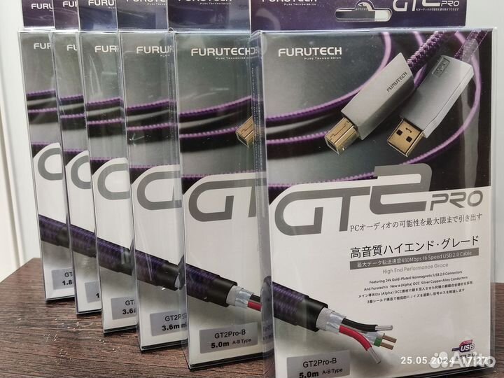 Кабель цап furutech GT2-PRO 3.6метра