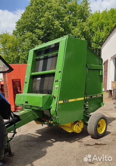 Пресс-подборщик John Deere 550, 1990