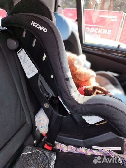 Автокресло recaro isofix до 20 кг