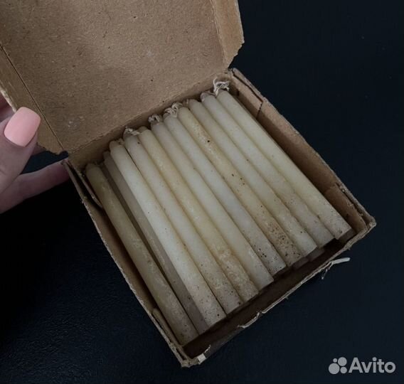 Елочные свечи СССР